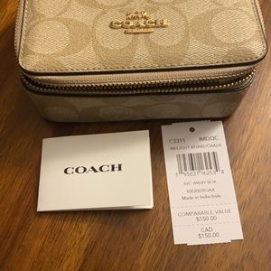 Coach | Jewelry | Authentic Coach Jewelry Box | Poshmark